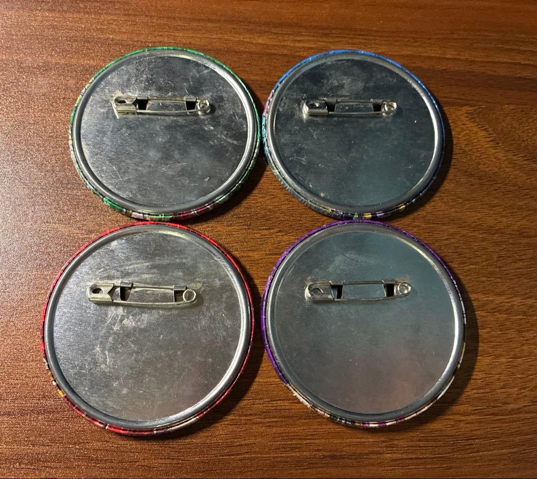 ワンピース ジャンプフェスタ 缶バッジ カタクリ　ルフィ ゾロ サンジ