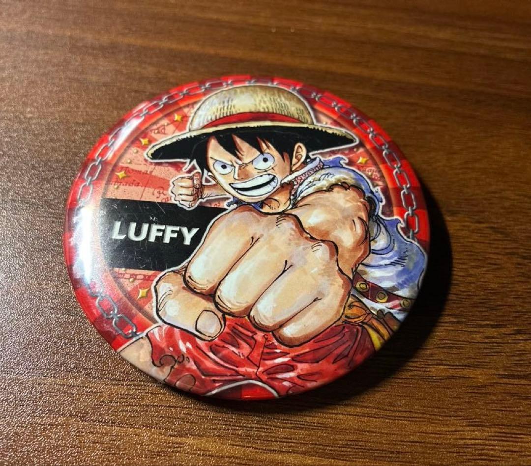 ワンピース ジャンプフェスタ 缶バッジ カタクリ　ルフィ ゾロ サンジ