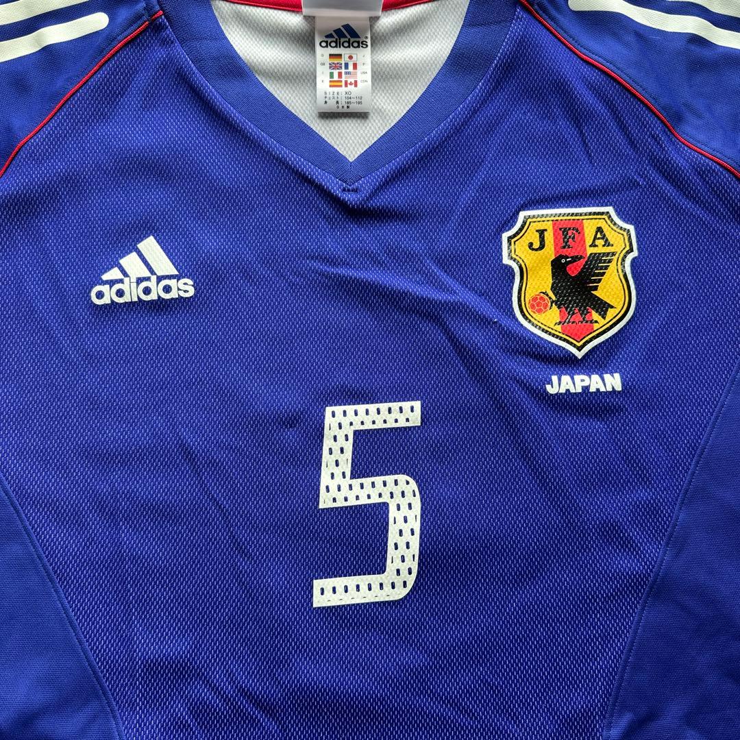 adidas サッカー 日本代表 レプリカ ユニフォーム XO 稲本 2002