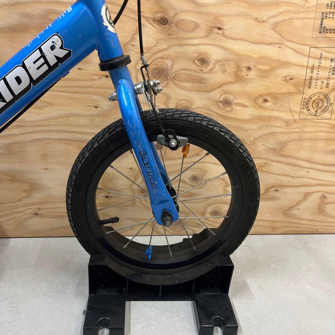 ストライダー　STRIDER 14X　ブルー　スタンド付き