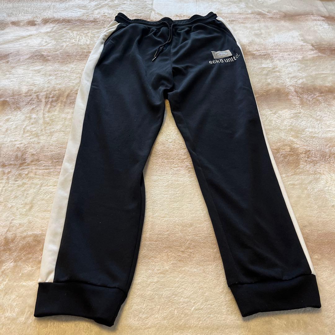eckō unlt.d エコーアンリミテッド ブラックジャージ上下セット 4L