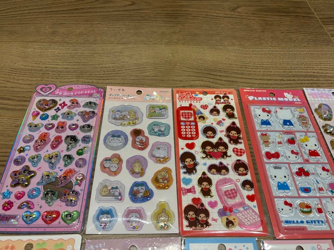 【正規品】うるちゅる　おはじき　カプセルシール　エアーシール　他16枚