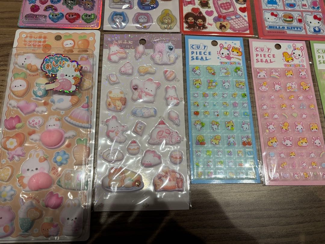 【正規品】うるちゅる　おはじき　カプセルシール　エアーシール　他16枚