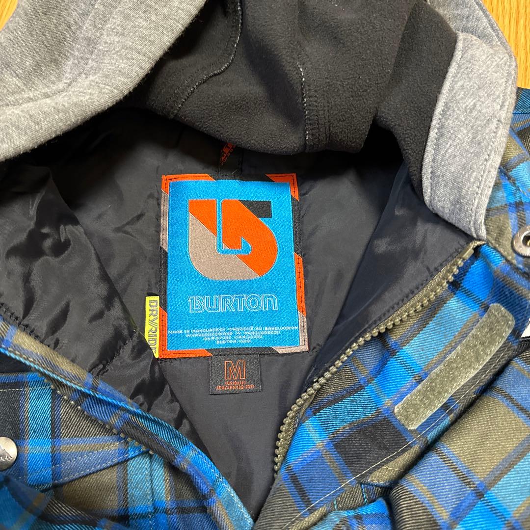 Burton スノーボードウェア Mサイズ フード付き