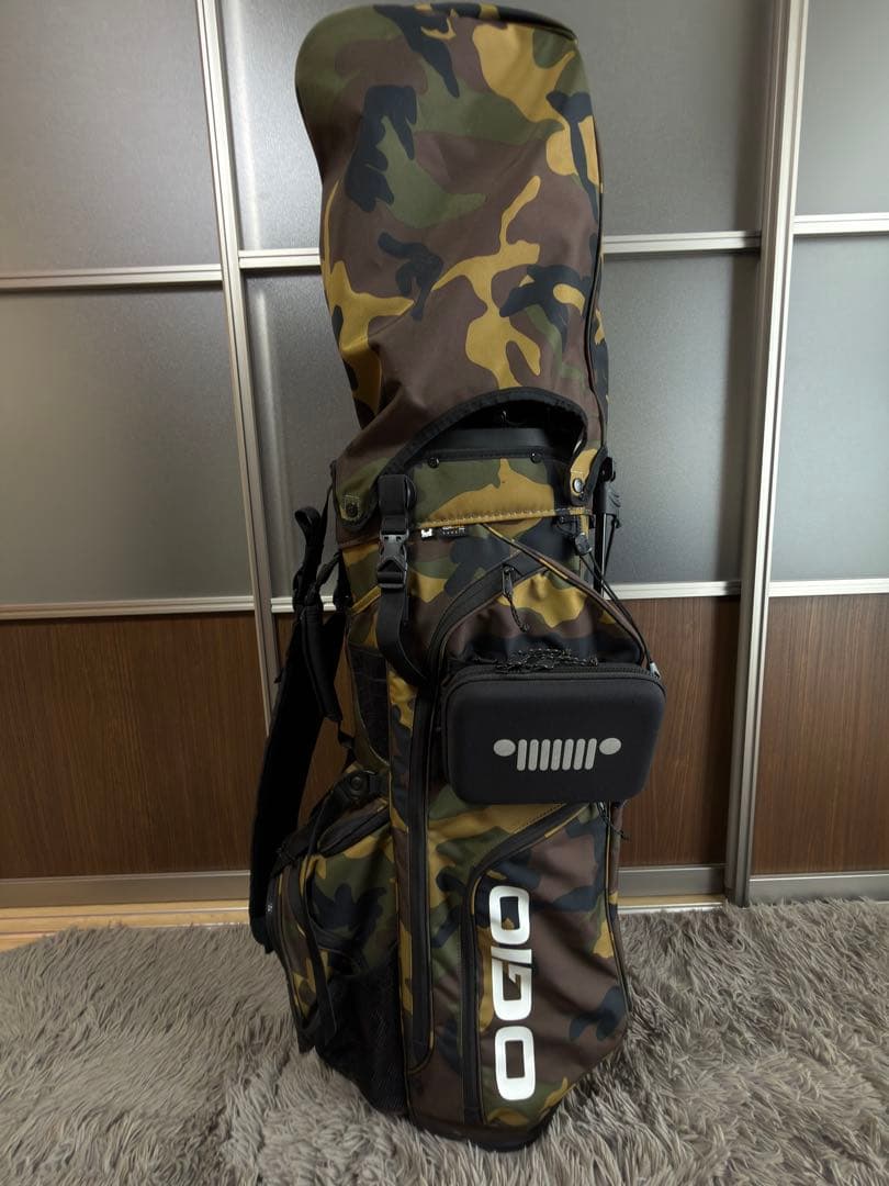 レア物　オジオ　Jeep×OGIO ゴルフキャディーバッグ　CAMO 14分割