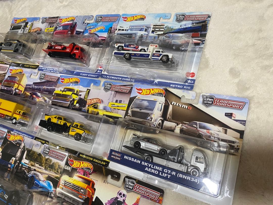 ホットウィール　チームトランスポートー 10台セット