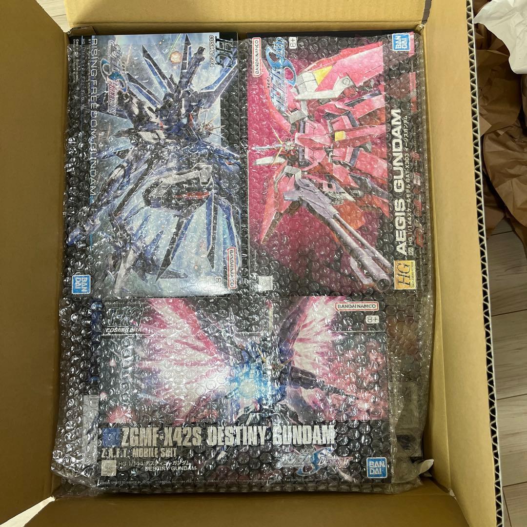【値下げ中】HG MG SEED 人気機体　ガンプラ　セット　まとめ売り　12点