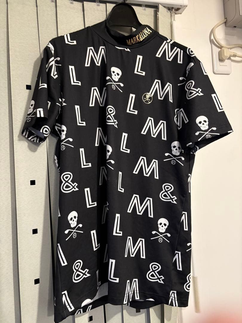 MARK & LONA ブラックレインウェア、モックシャツ、キャップ、3点セット
