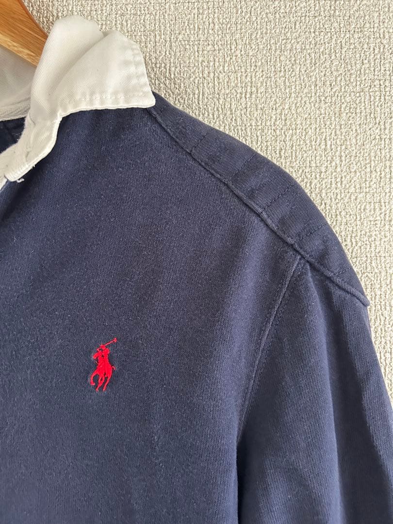 Polo by Ralph Lauren ネイビー 長袖ラガーシャツ