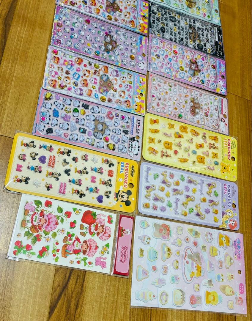 正規品◎プチドロップシール　ぷっくり　カミオジャパン　日本製　18セット