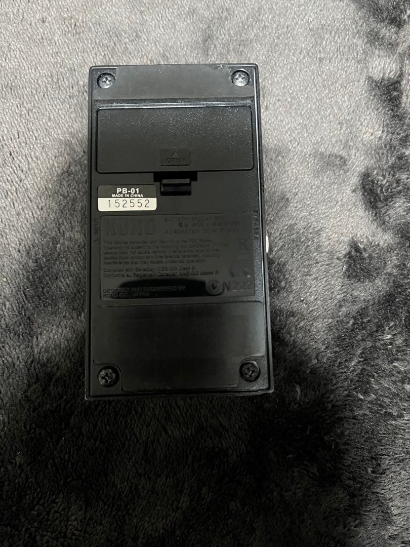 KORG pitchblack チューナー