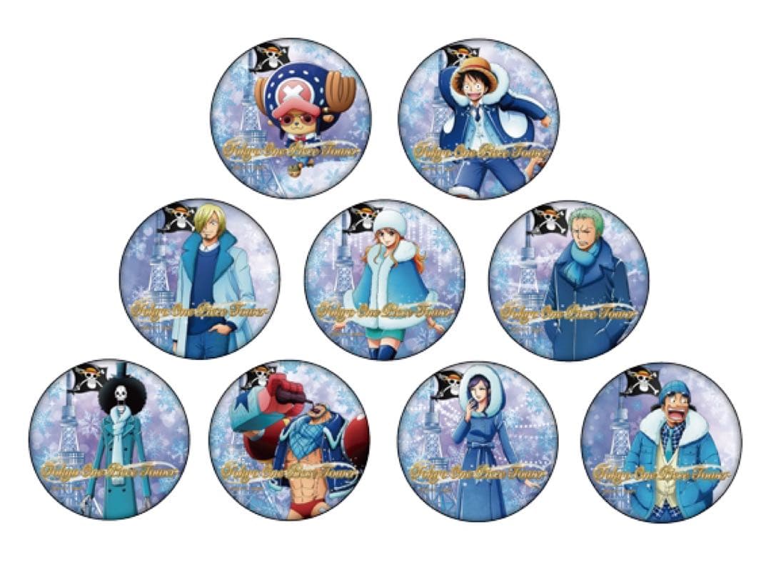 ONE PIECE ウィンターワンピース缶バッジ サンジ