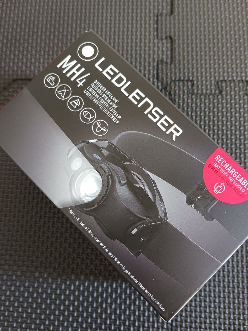 LEDLENSER 　ヘッドライト　MH 4　BLACK　502151
