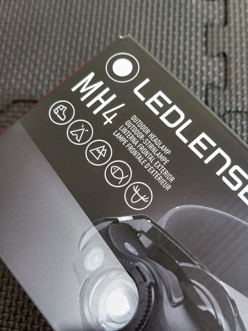 LEDLENSER 　ヘッドライト　MH 4　BLACK　502151