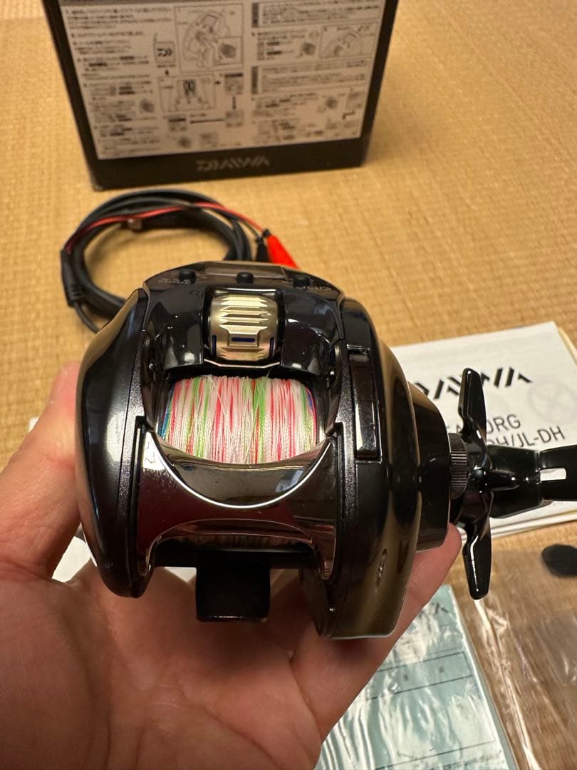 【新品未使用】ダイワ シーボーグ200J 電動リール PE付