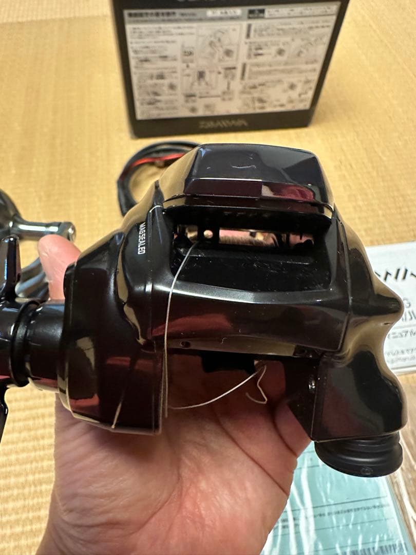 【新品未使用】ダイワ シーボーグ200J 電動リール PE付