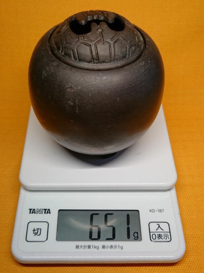 香炉　銅製　古玩　古銅　骨董　置物　インテリア　工芸品　美術品　A3232