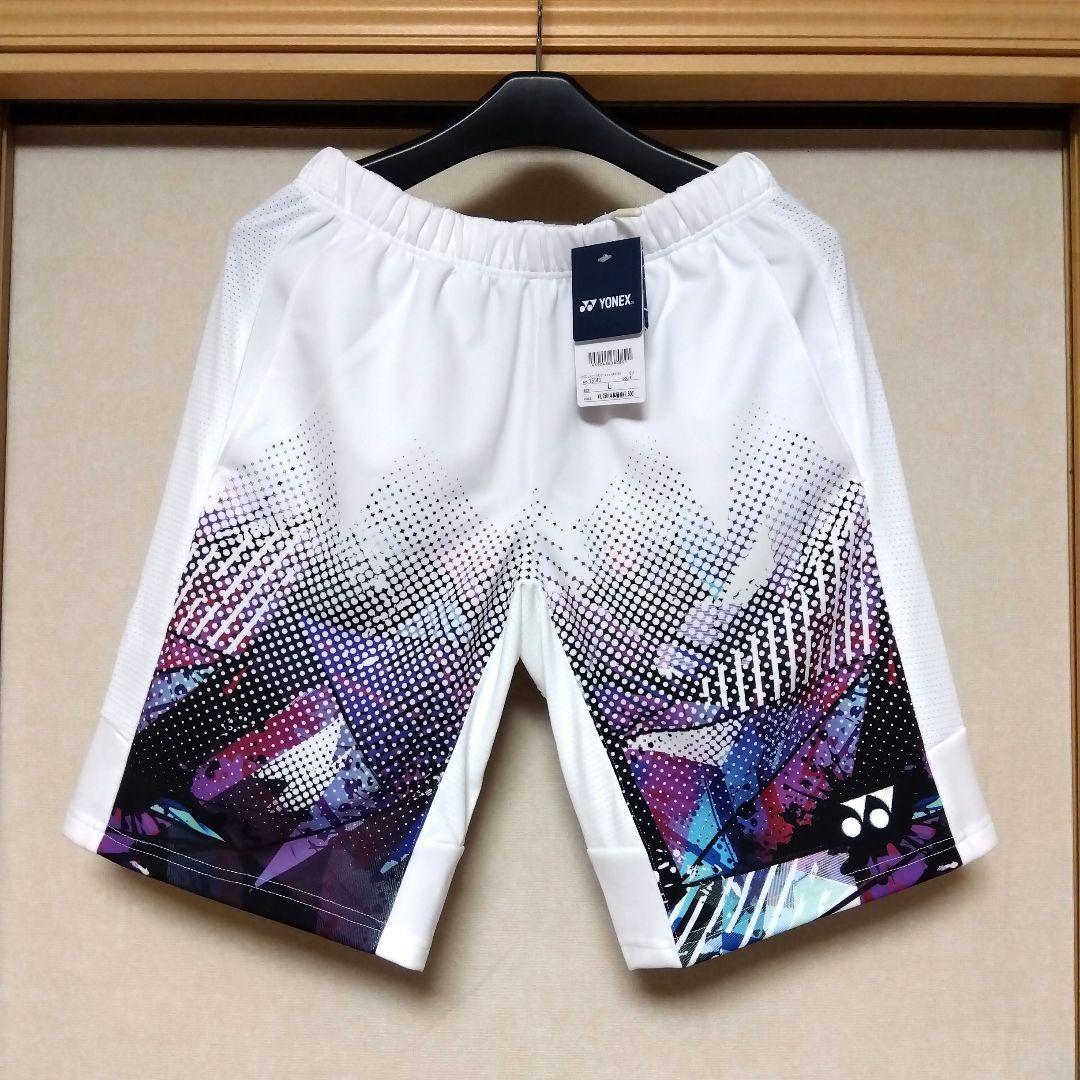 新品✨ ⑨ YONEX ハーフパンツ／ユニ L／数量限定モデル