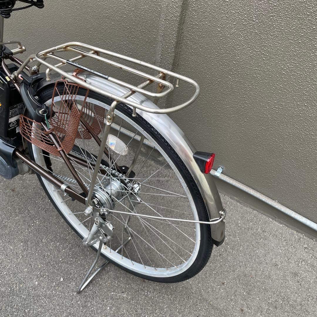 パナソニック電動アシスト自転車26インチブラウン