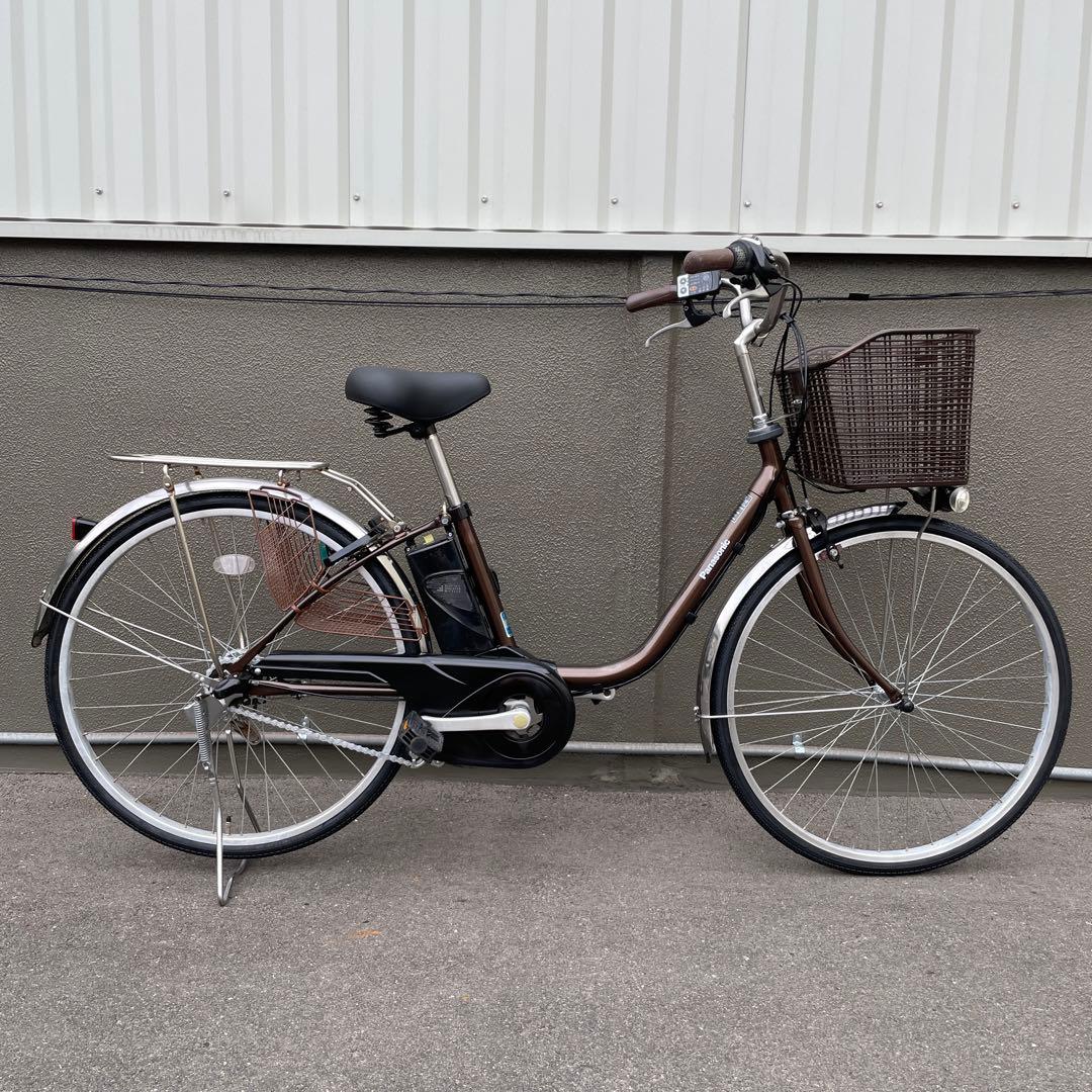 パナソニック電動アシスト自転車26インチブラウン