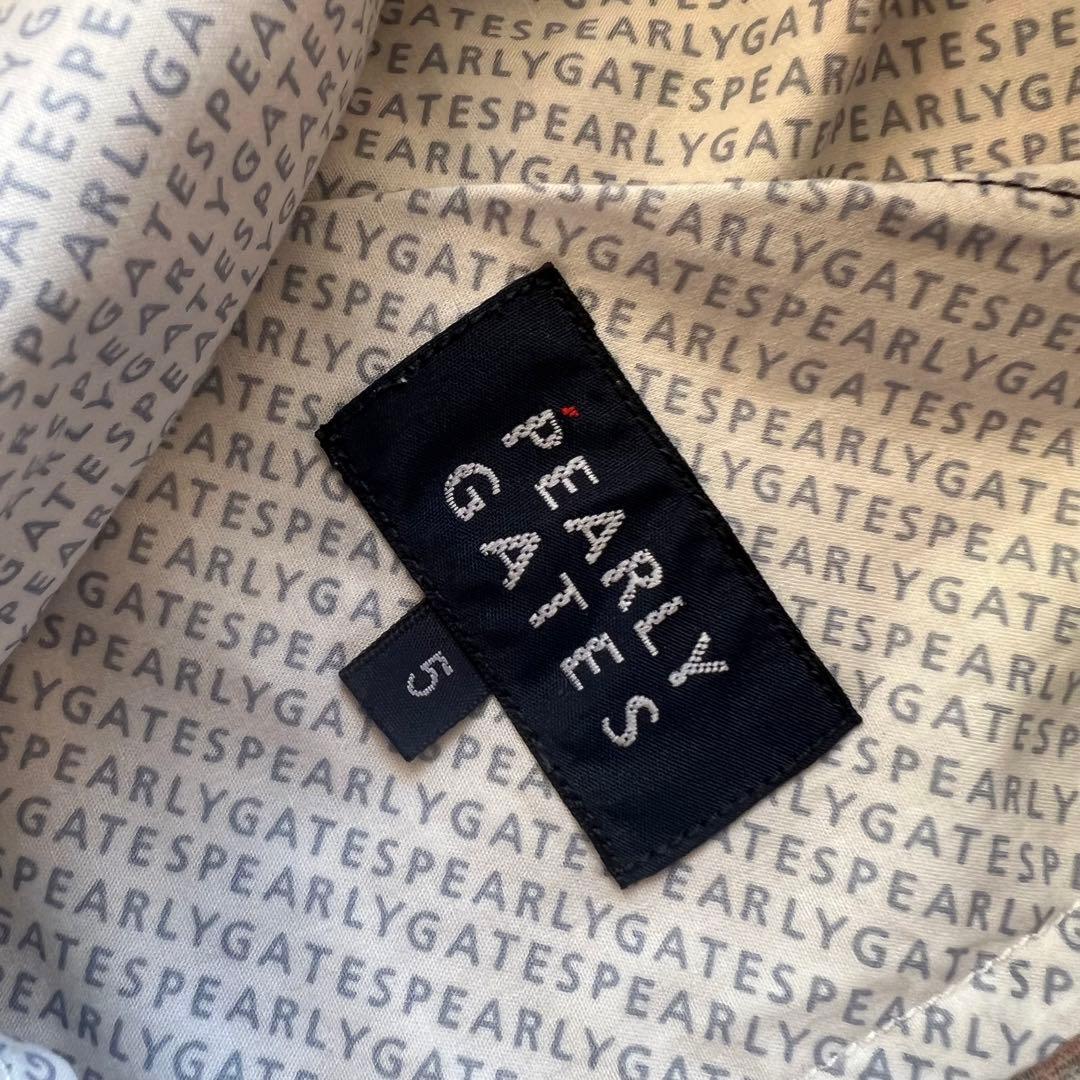 Pearly gates パーリーゲイツ　メゾンロゴ　パンツ　メンズ　L 黒赤