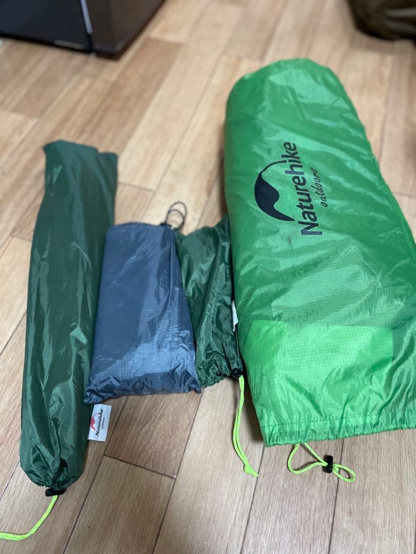 Naturehike キャンプテント 緑　cloud 3