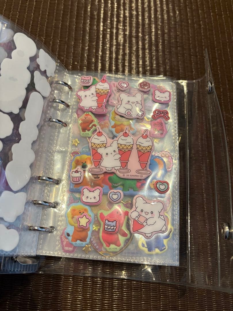 シール帳 完成品 サンリオ 平成 ぷくぷくシール ボンボンドロップシール