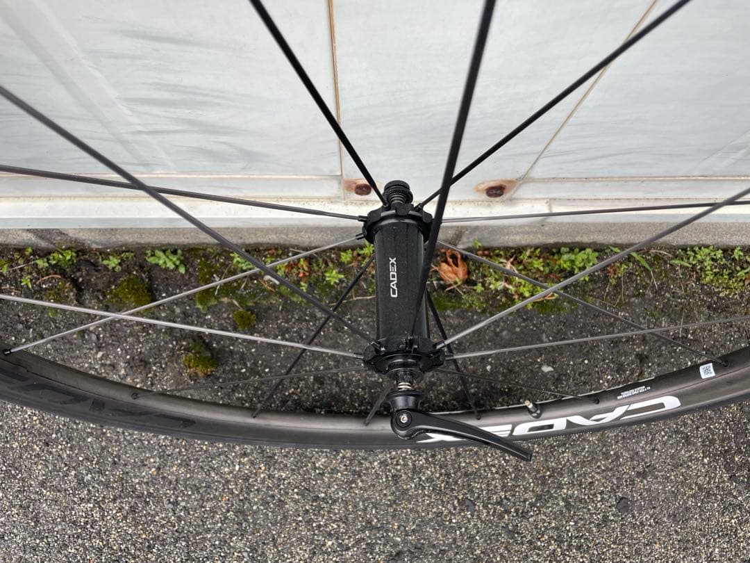 カーボンホイール前後セット　GIANT cadex