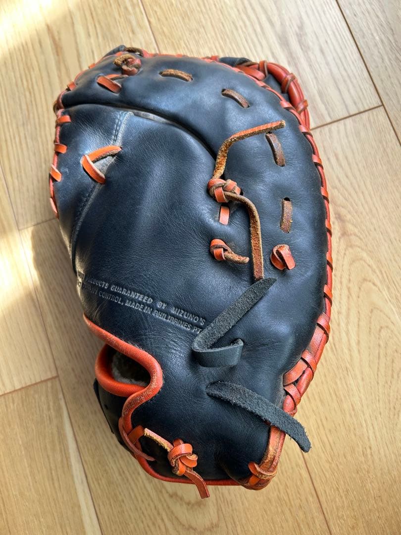【希少】ミズノ ビューリーグPro Model ファーストミット 左投げ 青ビュ