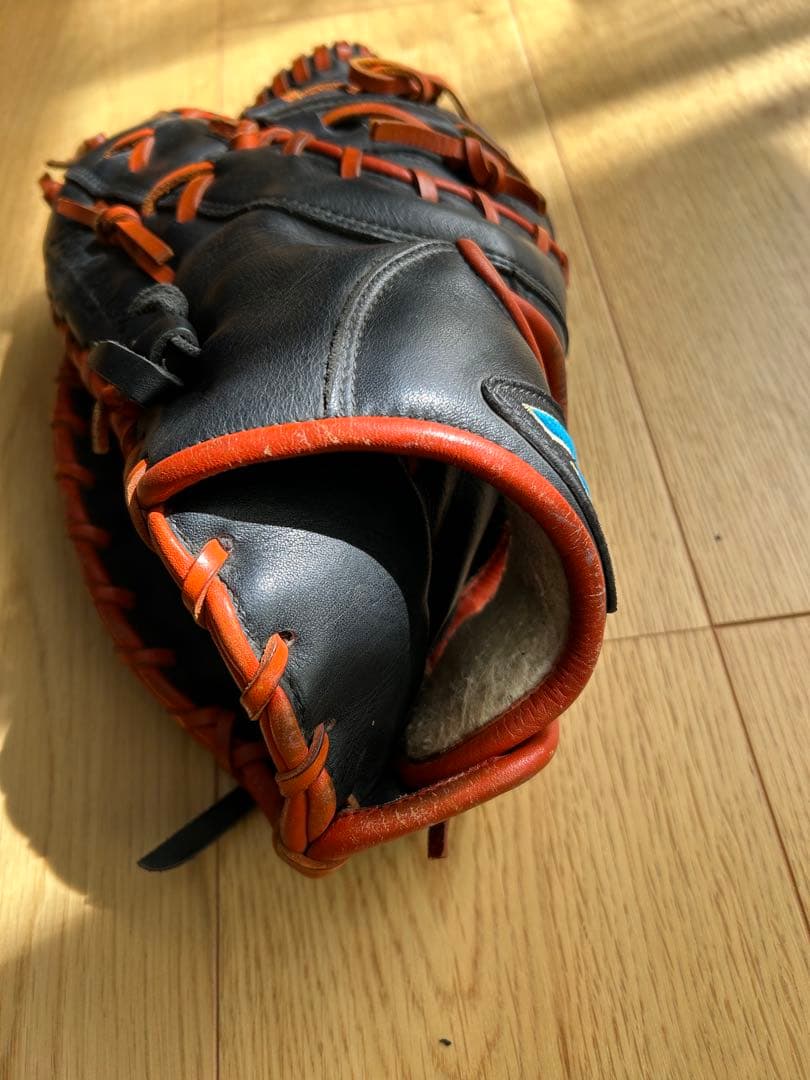 【希少】ミズノ ビューリーグPro Model ファーストミット 左投げ 青ビュ