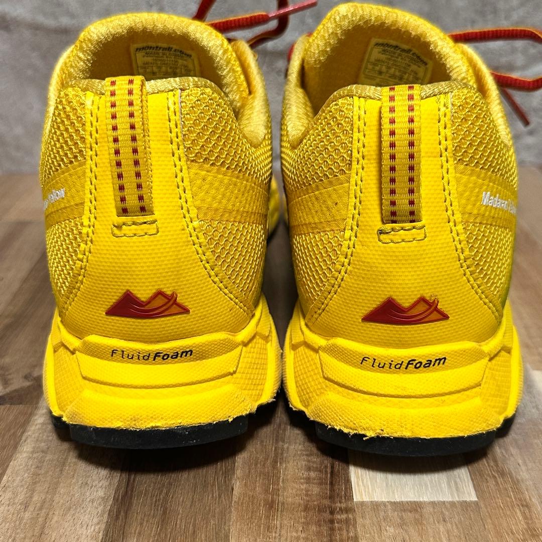 27cm montrail モントレイル トレランシューズ 斑尾イエロー