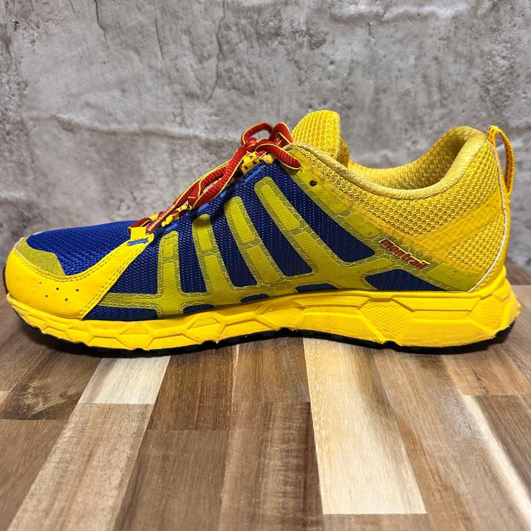 27cm montrail モントレイル トレランシューズ 斑尾イエロー