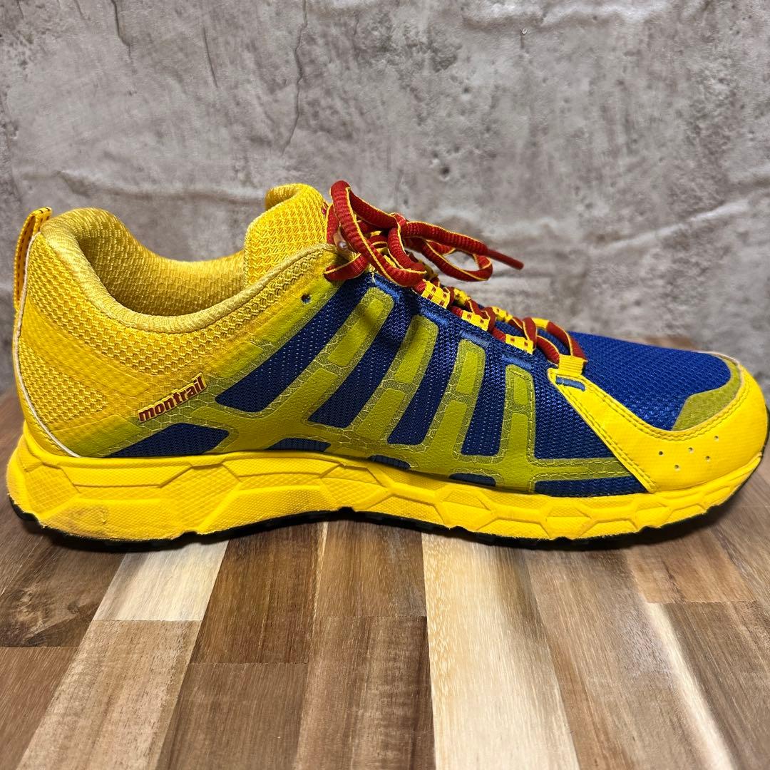 27cm montrail モントレイル トレランシューズ 斑尾イエロー
