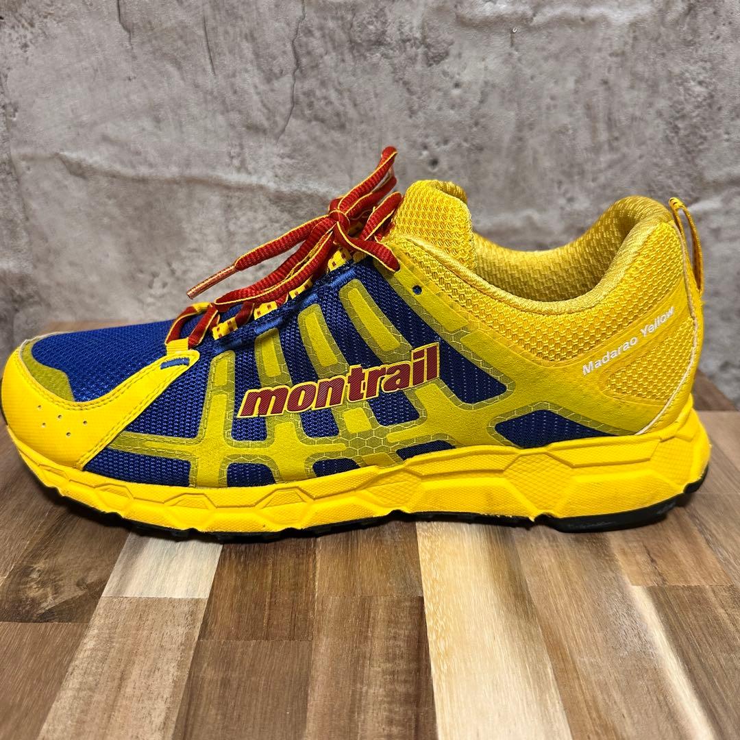 27cm montrail モントレイル トレランシューズ 斑尾イエロー