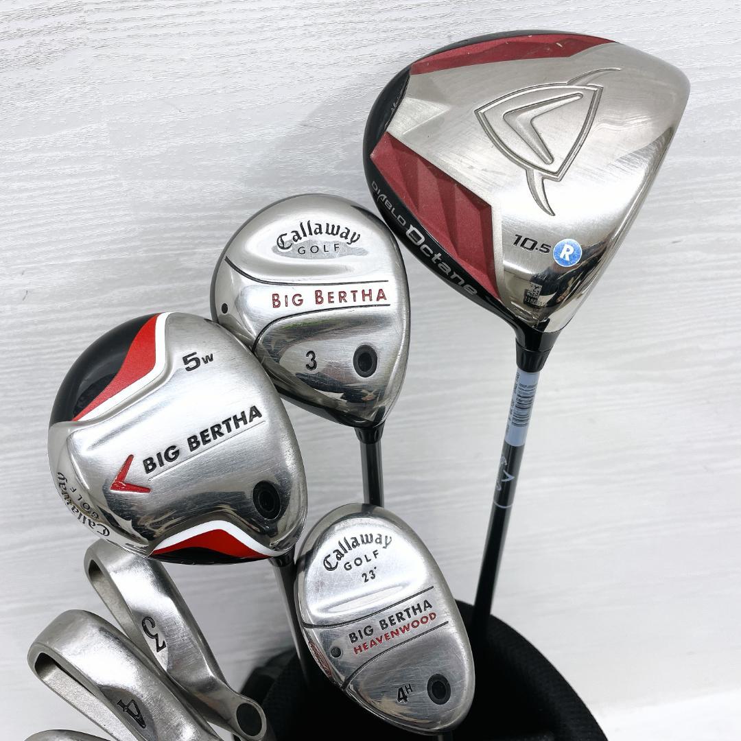 【豪華‼】 Callaway キャロウェイ メンズ ゴルフクラブ 初心者 セット