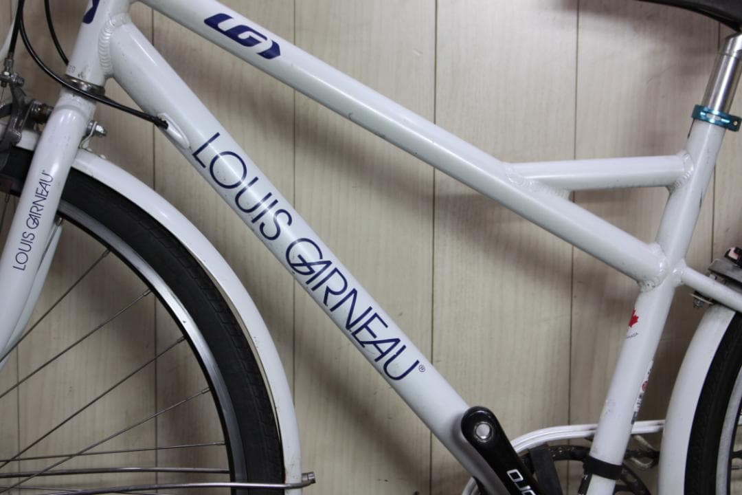 ルイガノマルチウェイ 27インチ7速 440mm LED仕様クロス 白