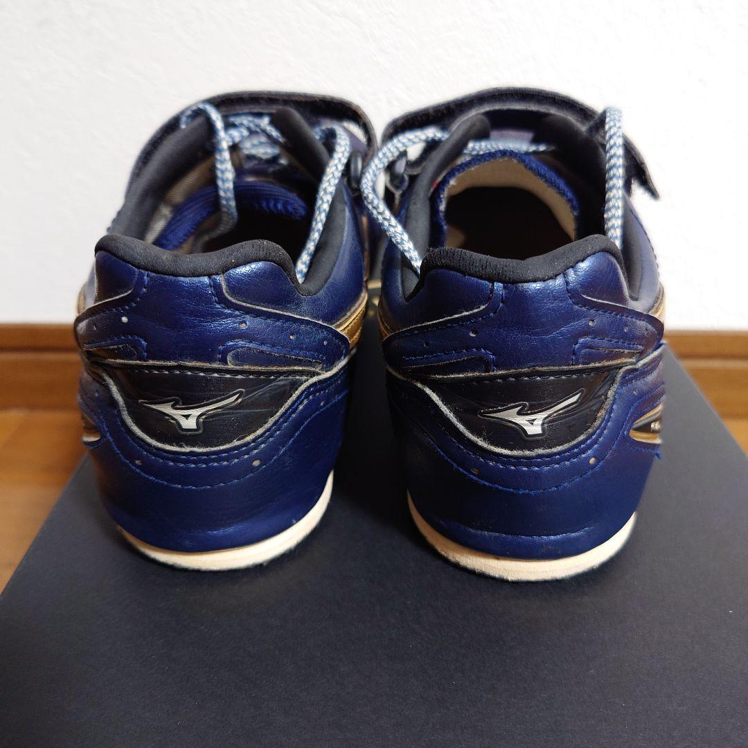 Mizuno フィールドジオ LJ 26.5cm ネイビー/ゴールド