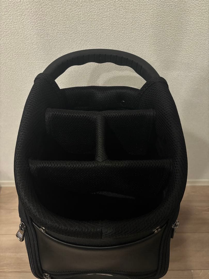 ★美品★【ニューバランス】ゴルフ キャディバッグ (9.0型・ツアー式)