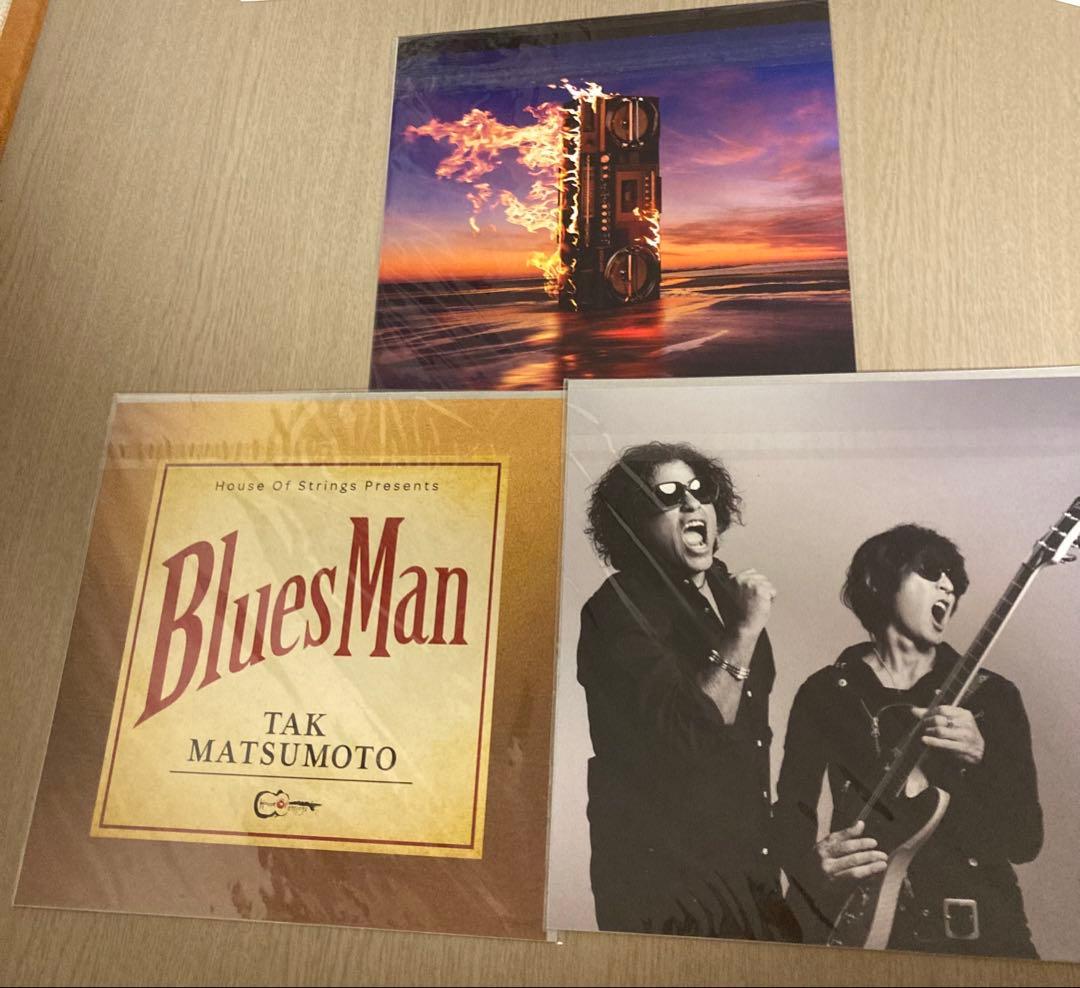 ①B'z メガジャケ 限定　特典FYOP FYOD 情熱GIGS FYOP+
