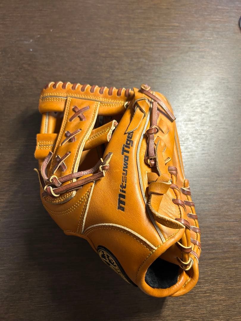ミツワタイガー　軟式内野手用グローブ