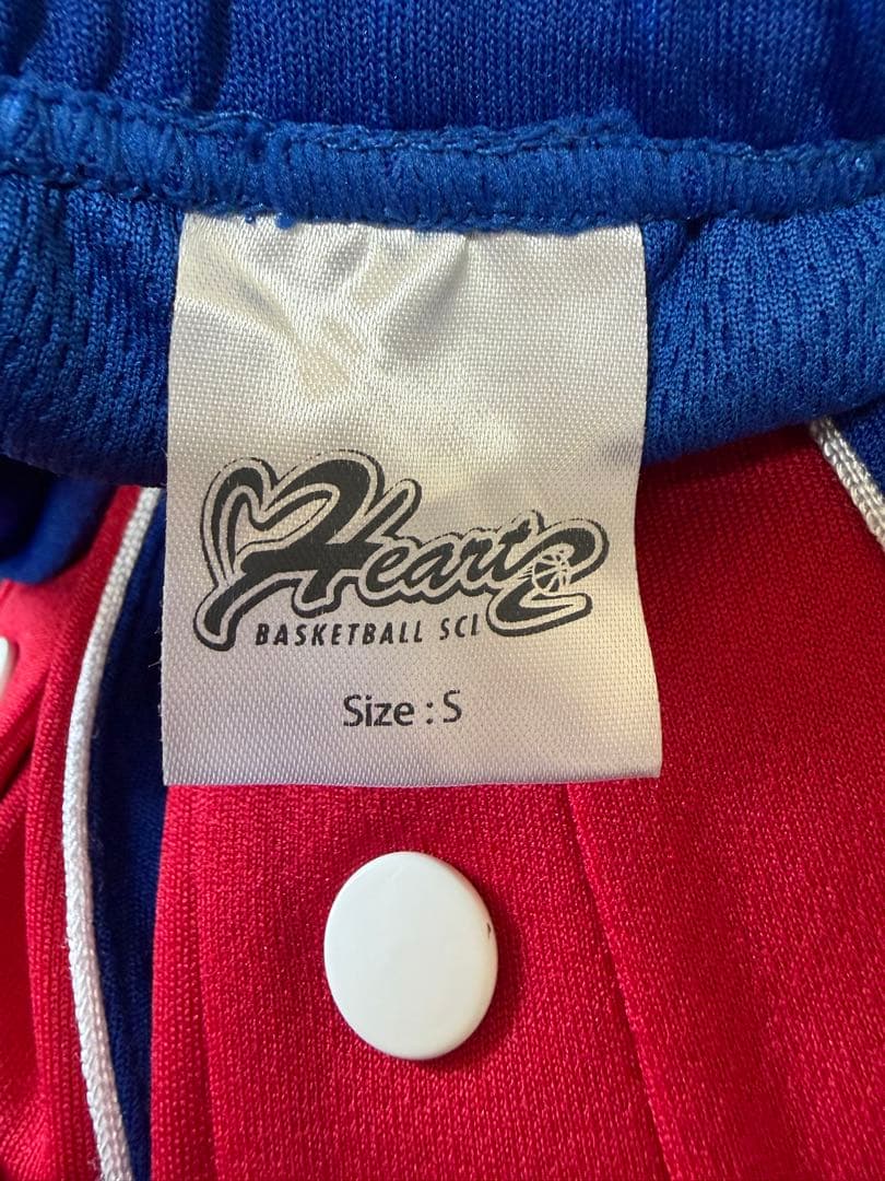 美品　ハーツ　ジャージ　上下　バスケ　S