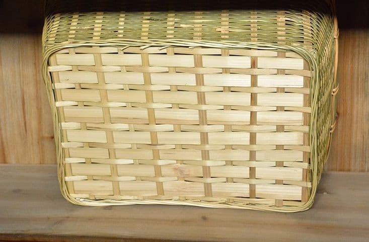 竹細工 果物皿 菓子入れ 小物入 水切り皿 たけかご 収納 手作工芸品