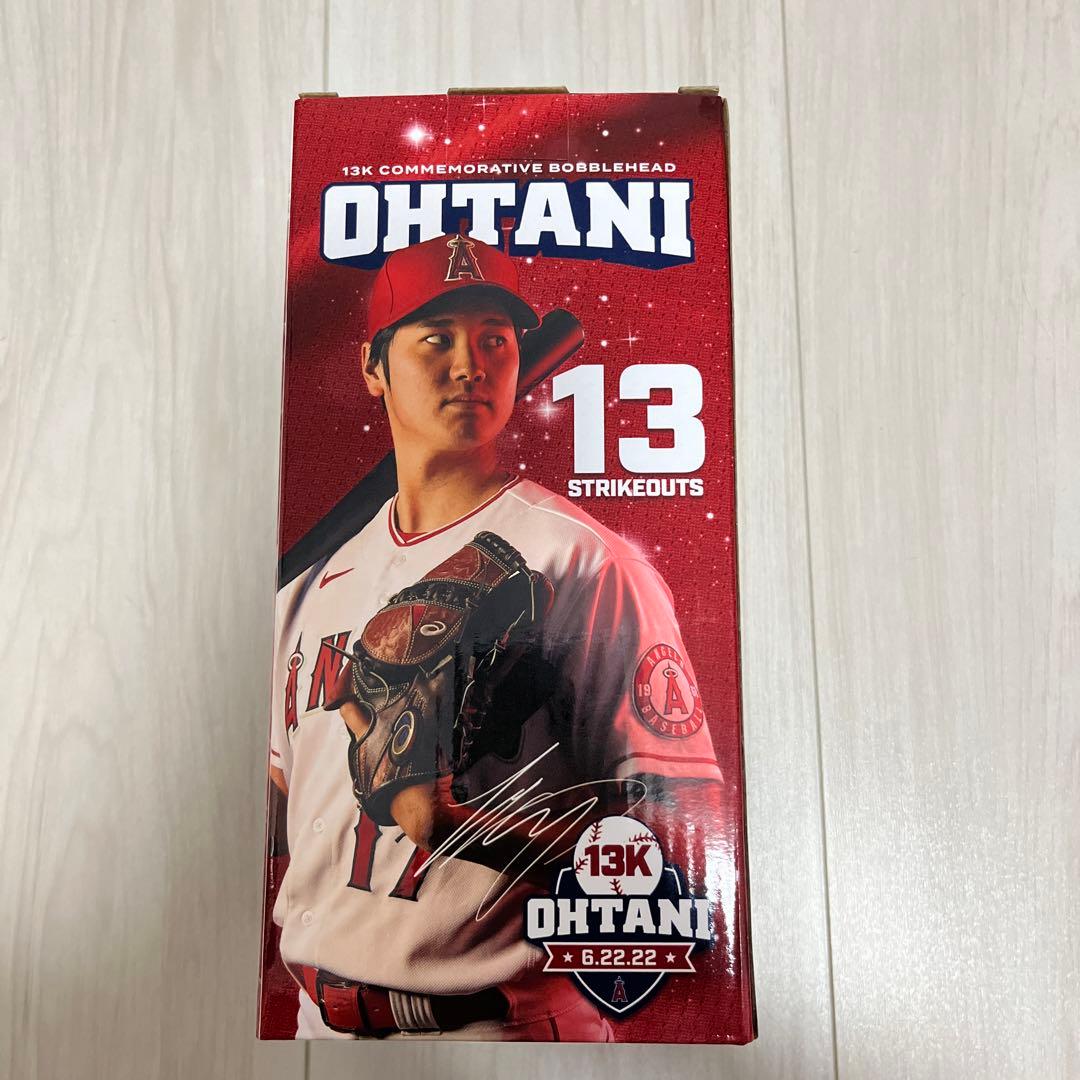 【スタジアム限定】 大谷翔平 ボブルヘッド 13奪三振記念MLB エンゼルス　②
