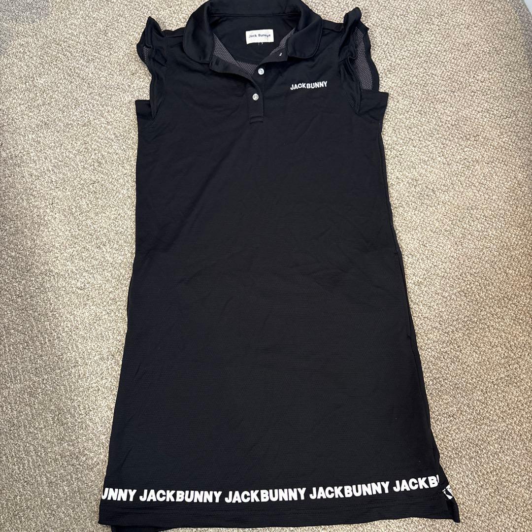 Jack Bunny!! ブラック ポロワンピース　0サイズ