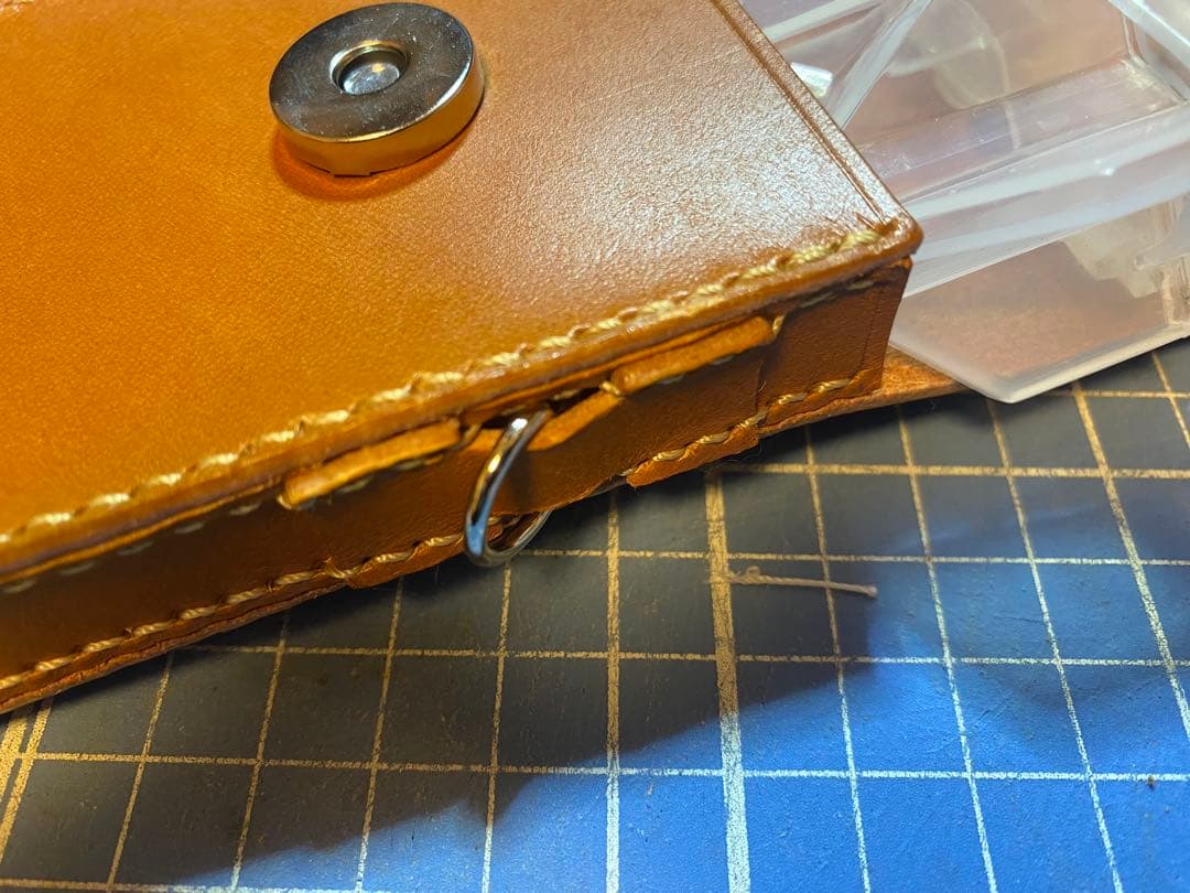 オーダーのオリジナルダーツケース ブラウン