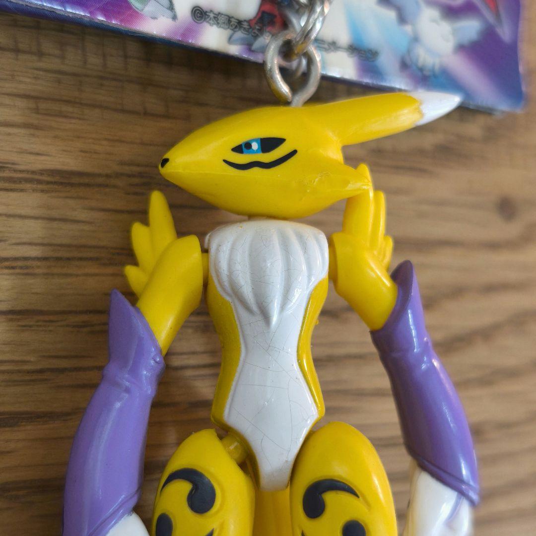 【 希少 】デジモンテイマーズ レナモン アクションメタルキーホルダー