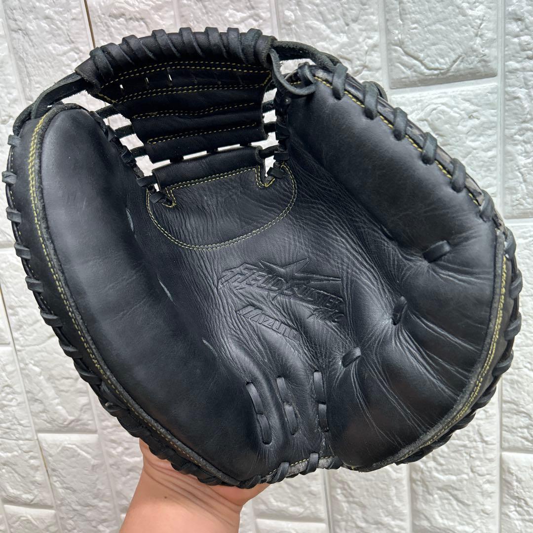 【美品】野球 グローブ 軟式 少年野球 ミズノ キャッチャーミット
