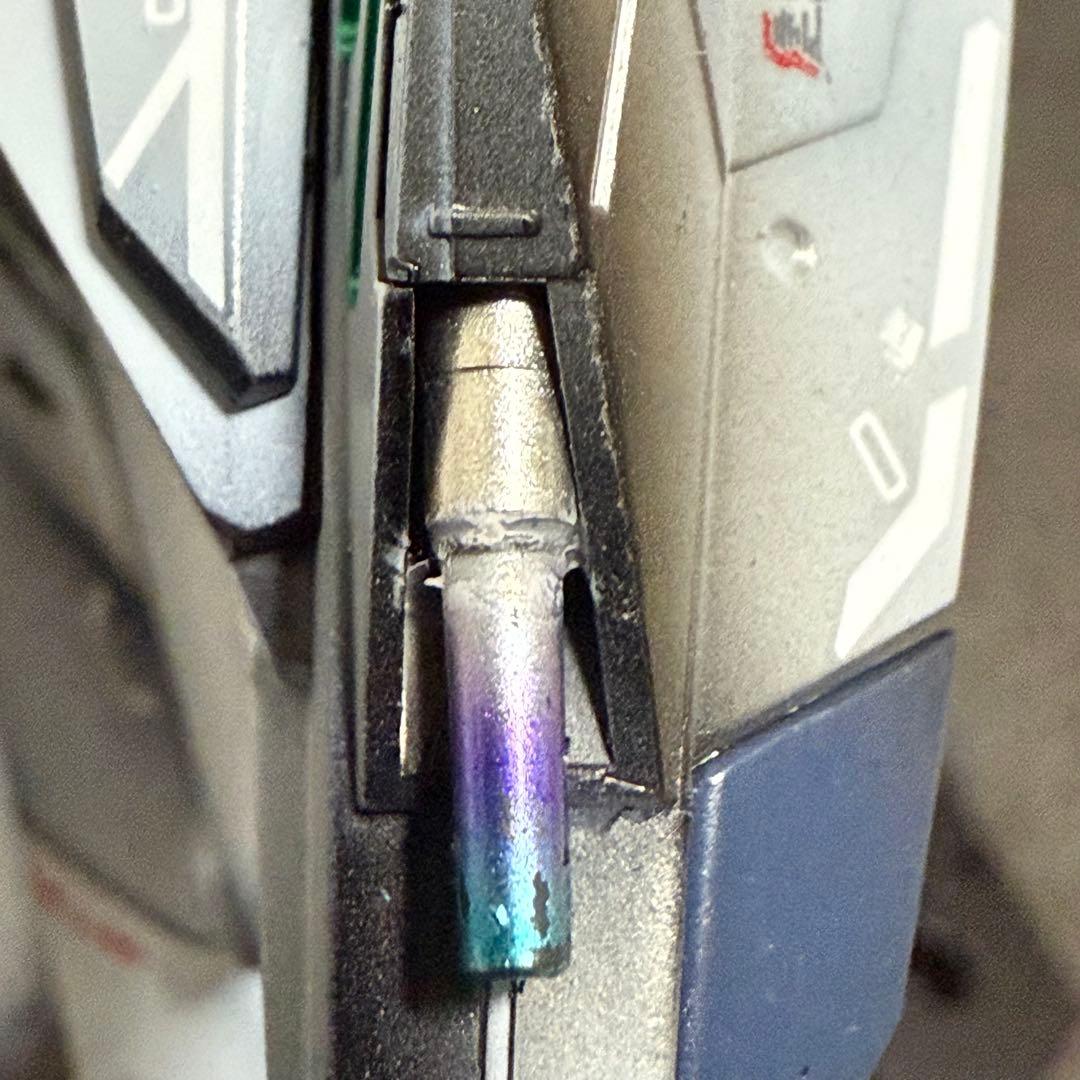 MG プロヴィデンス ガンダム 塗装 完成品 シールド破損有