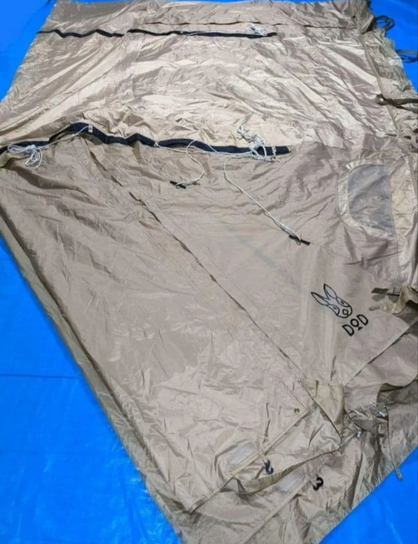 美品　カマボコテント 3M タンカラー T5-689-TN　DOD