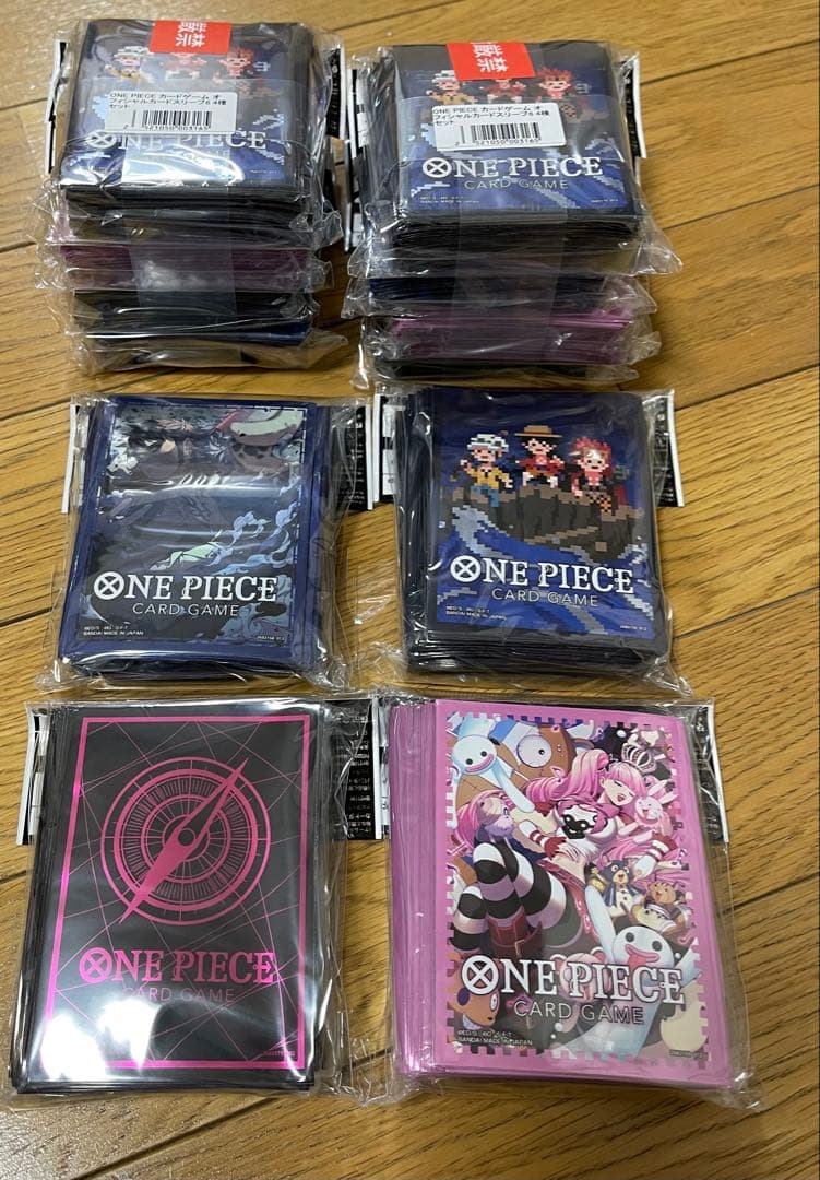 新品未開封　ワンピースカードゲーム オフィシャルカードスリーブ71パック　エネル